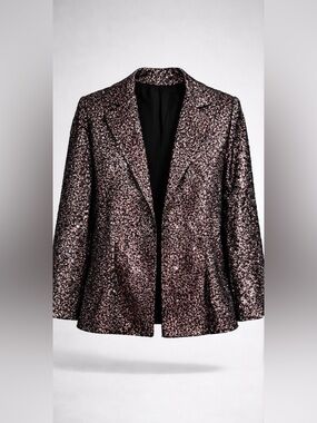 B Louise & Zola Keller | Vintage Sequined Blazer | Size 16